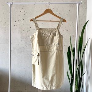 90’s utility cargo mini dress